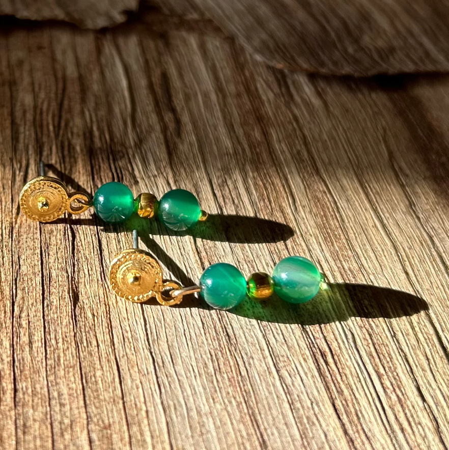 Boucles d'oreilles VERDE ORO