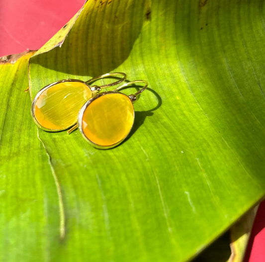 Boucles d'oreilles LECCE Miel