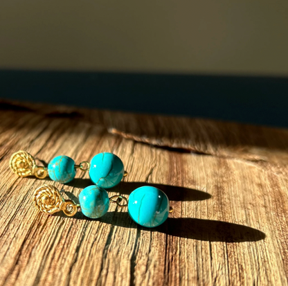 Boucles d'oreilles AZUR DES ANDES