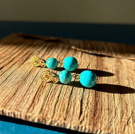 Boucles d'oreilles AZUR DES ANDES
