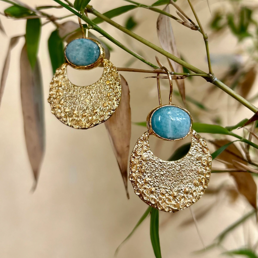 Boucles d'oreilles ALBA Pastel