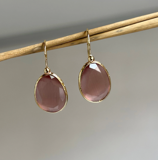 Boucles d'oreilles LECCE Litchi