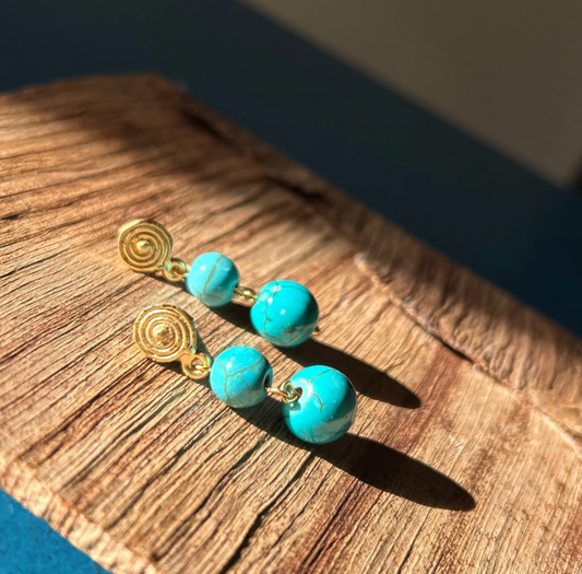 Boucles d'oreilles CIEL DE CARTHAGÈNE