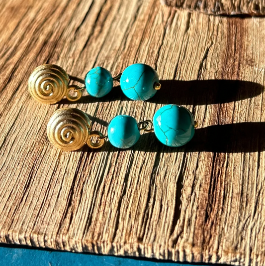 Boucles d'oreilles CIEL DE CARTHAGÈNE