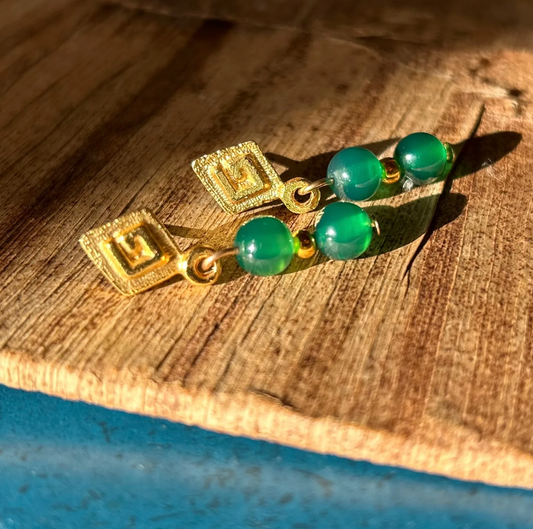 Boucles d'oreilles OR DES ANDES